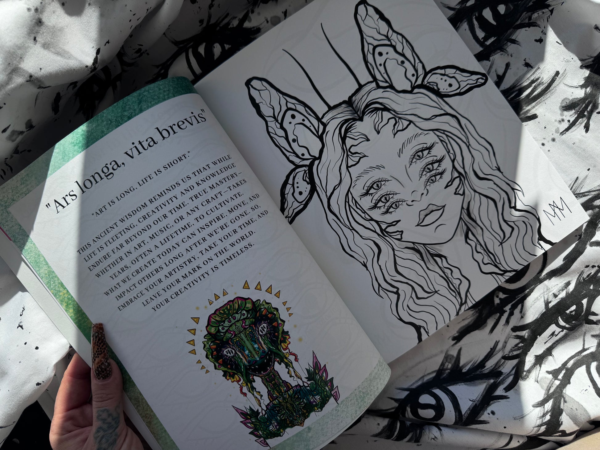 Lost in the MeyJeyverse: A Coloring Book